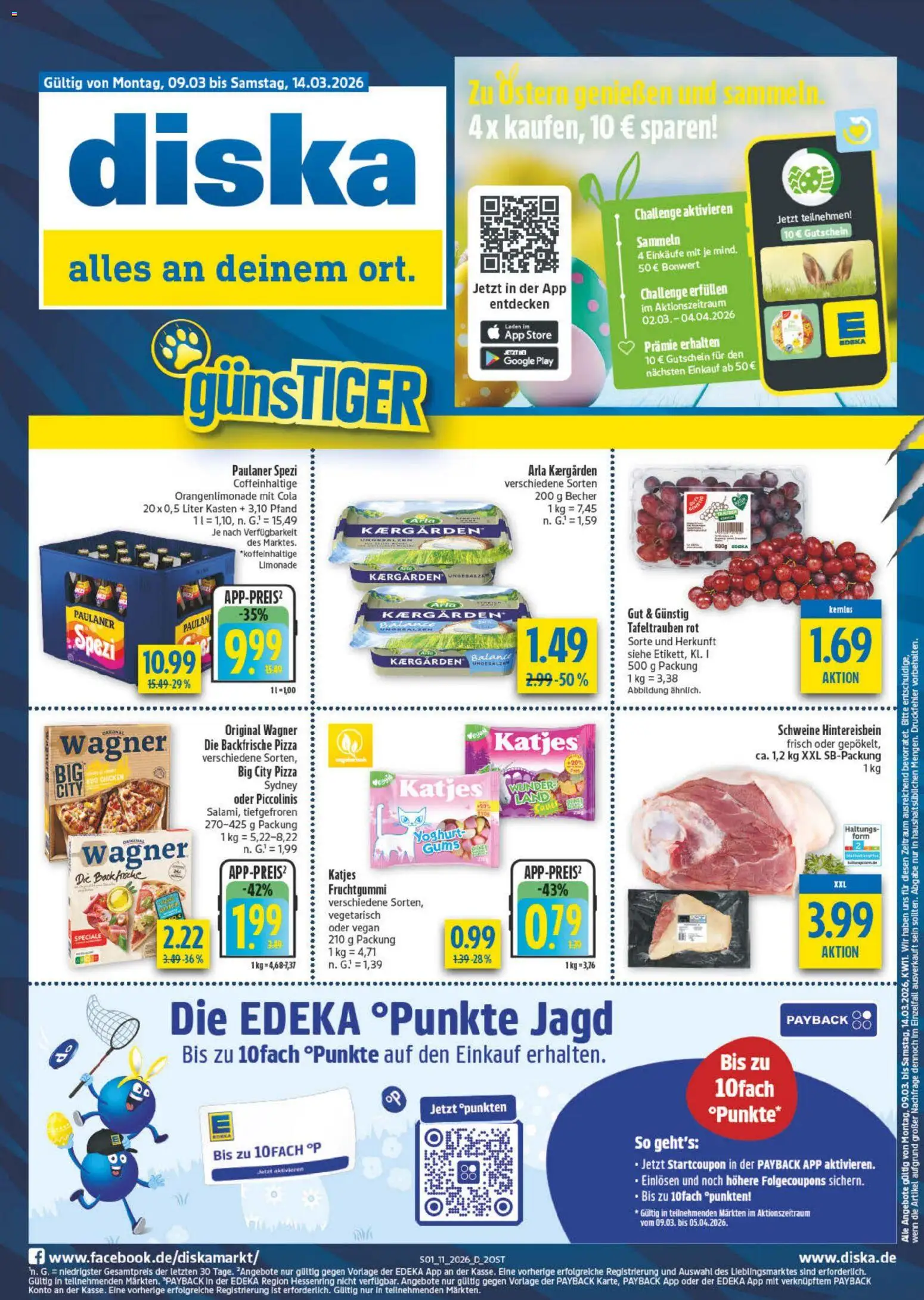 Diska Prospekt - Seite 1 - gültig ab 09.03.2026