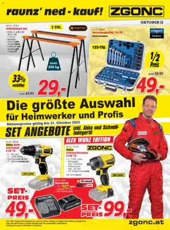 Vorschau Zgonc - Flugblatt Oktober II 2025 gültig ab 15.10.2025