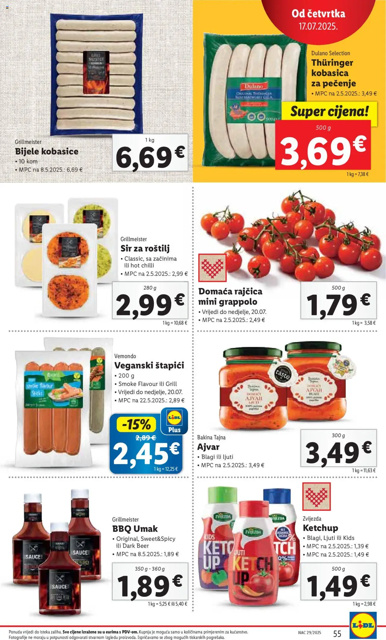 Katalog Lidl - stranica 55- važeći od 14.07.2025