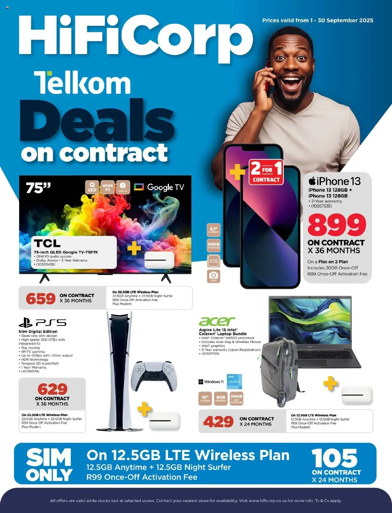 HiFi Corp - Telkom - page 1- valid from 01/09/2025