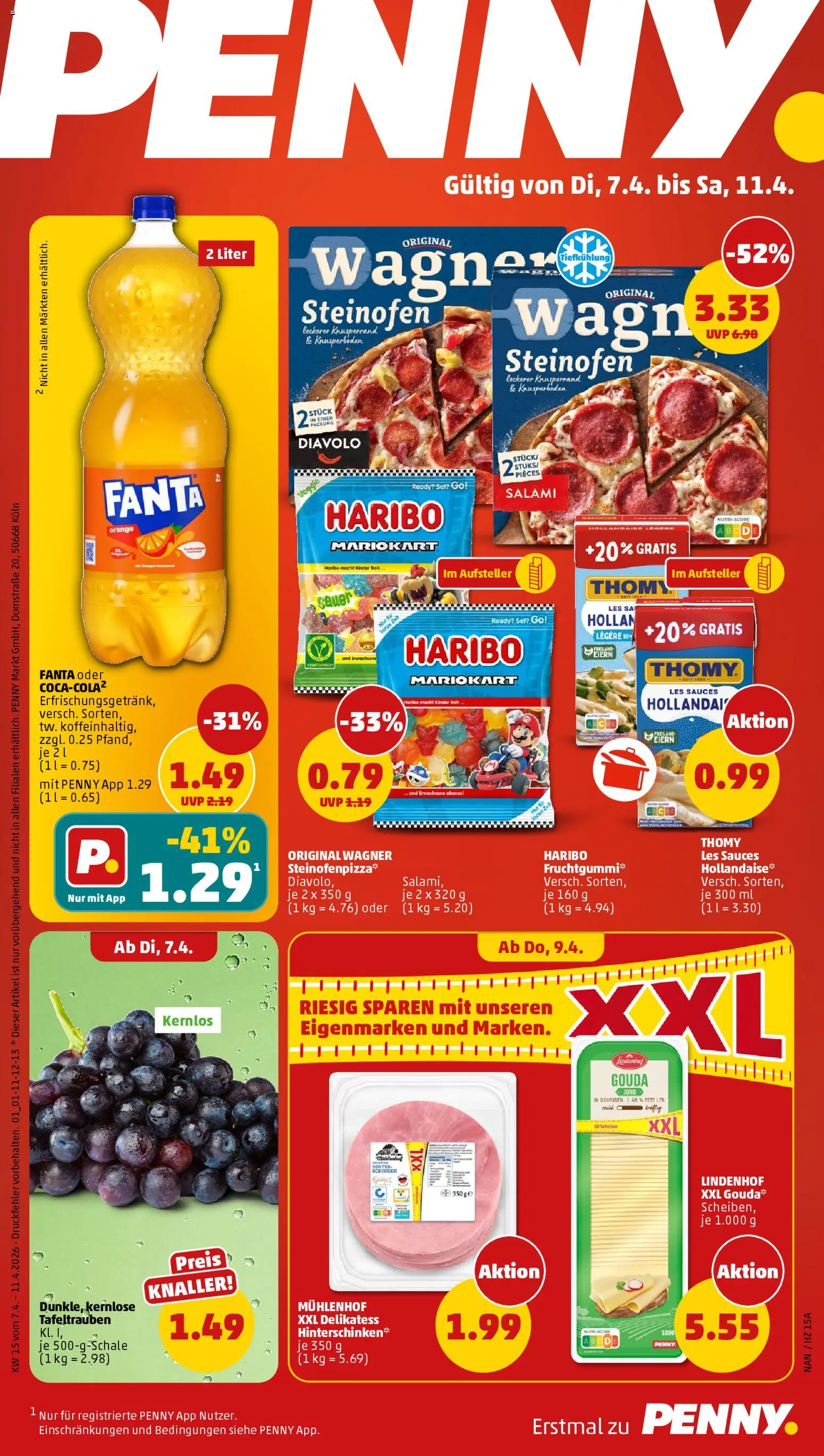 Penny Prospekt 	 - Seite 1 - gültig ab 07.04.2026