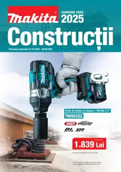 Catalog Makita valabil de la 01.07.2025
