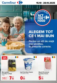 Carrefour catalog - Act for food valabil de la 15.10.2025