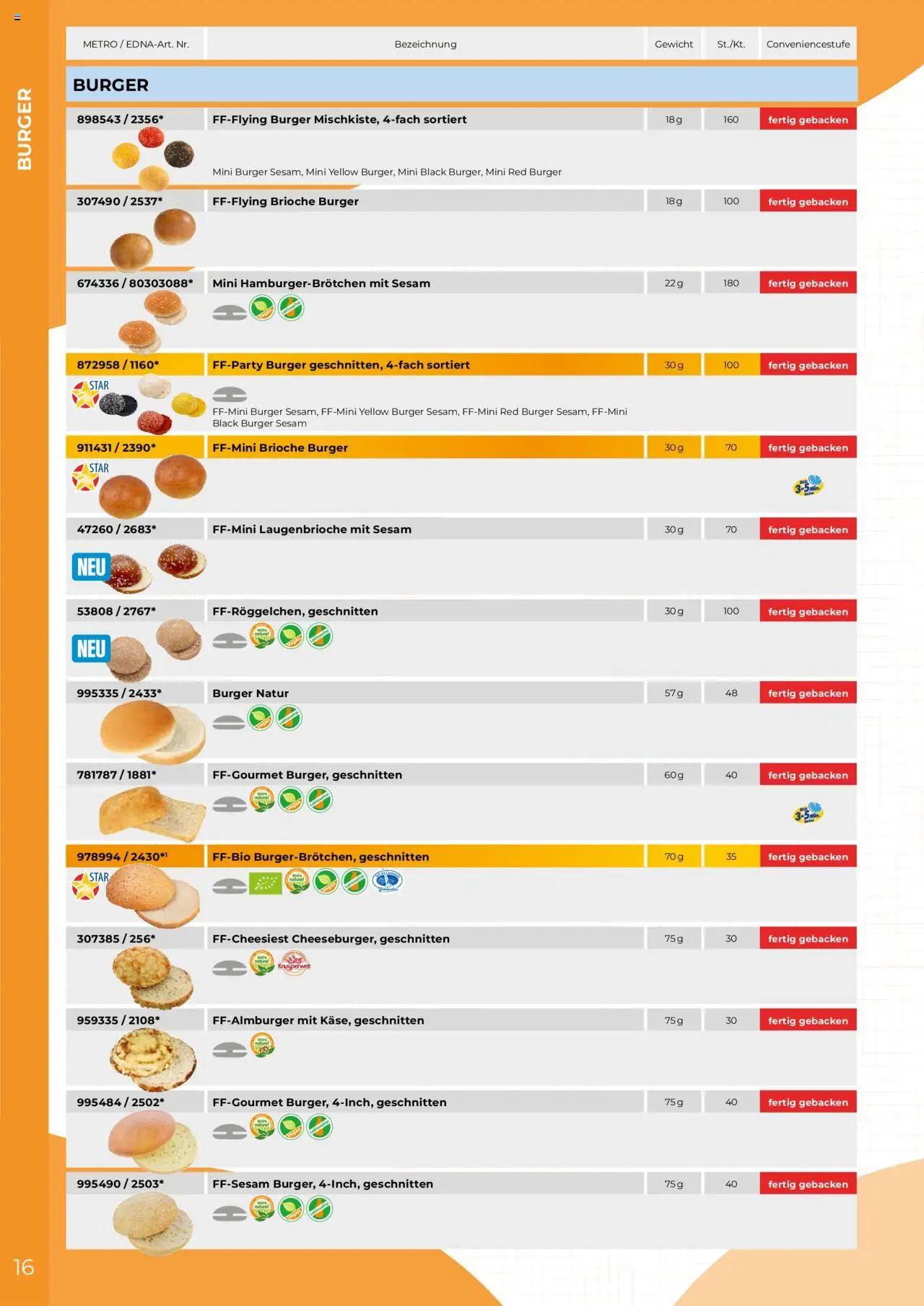Metro  Edna Foodservice - Seite 16 - gültig ab 01.10.2025