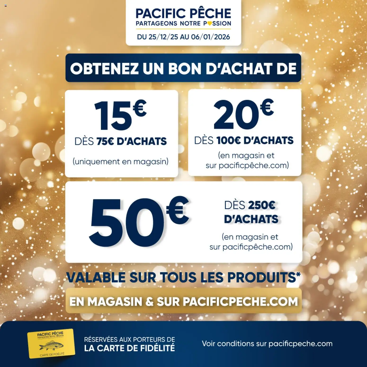 Pacific Pêche catalogue - page 1 - valable à partir du 25/12/2025