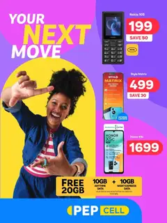 Preview PEP Stores - Cell Specials valid from 25/02/2026
