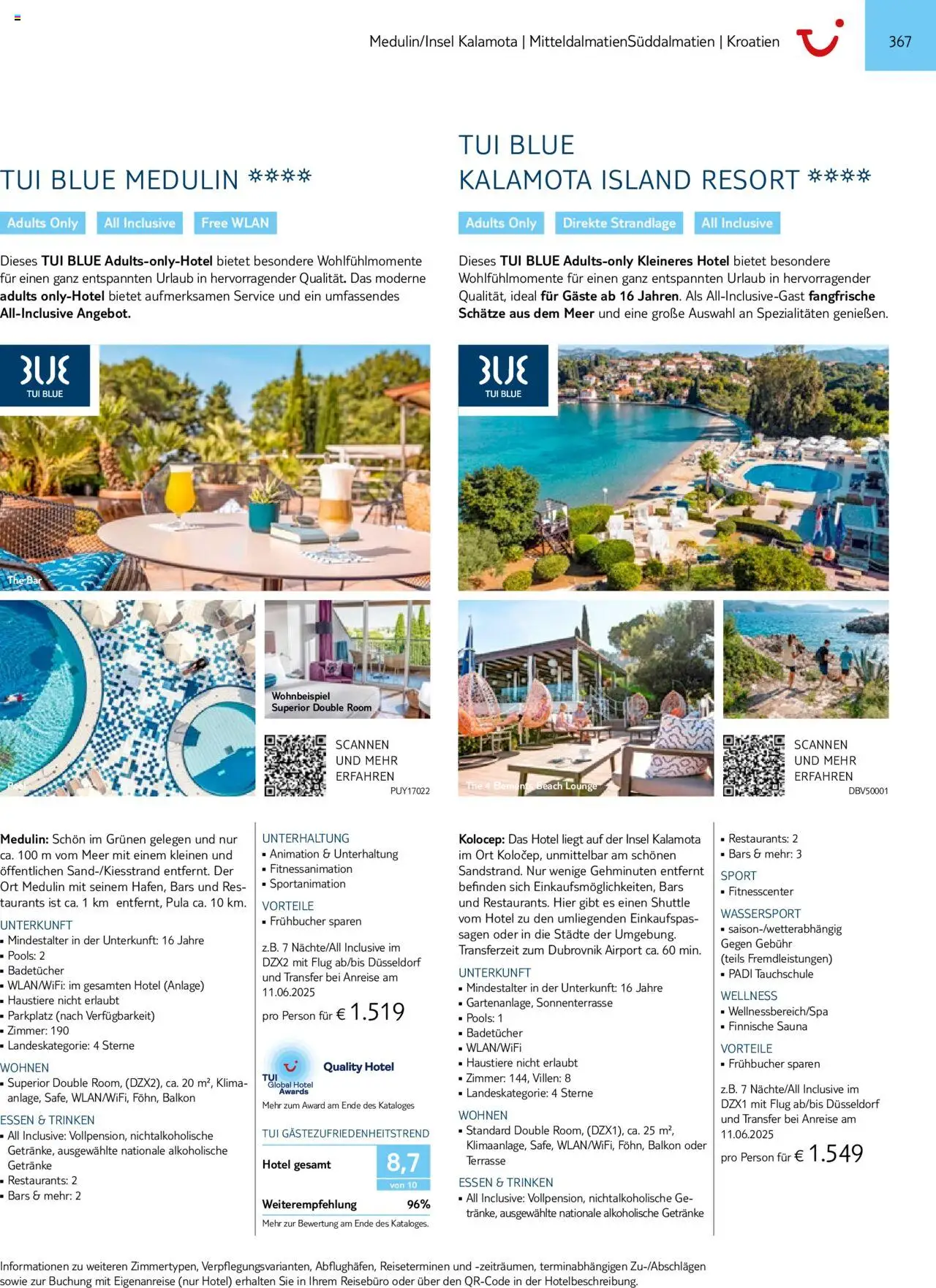 Aida - Südeuropa & Nordafrika 2025/26 - Seite 367 - gültig ab 01.01.2025