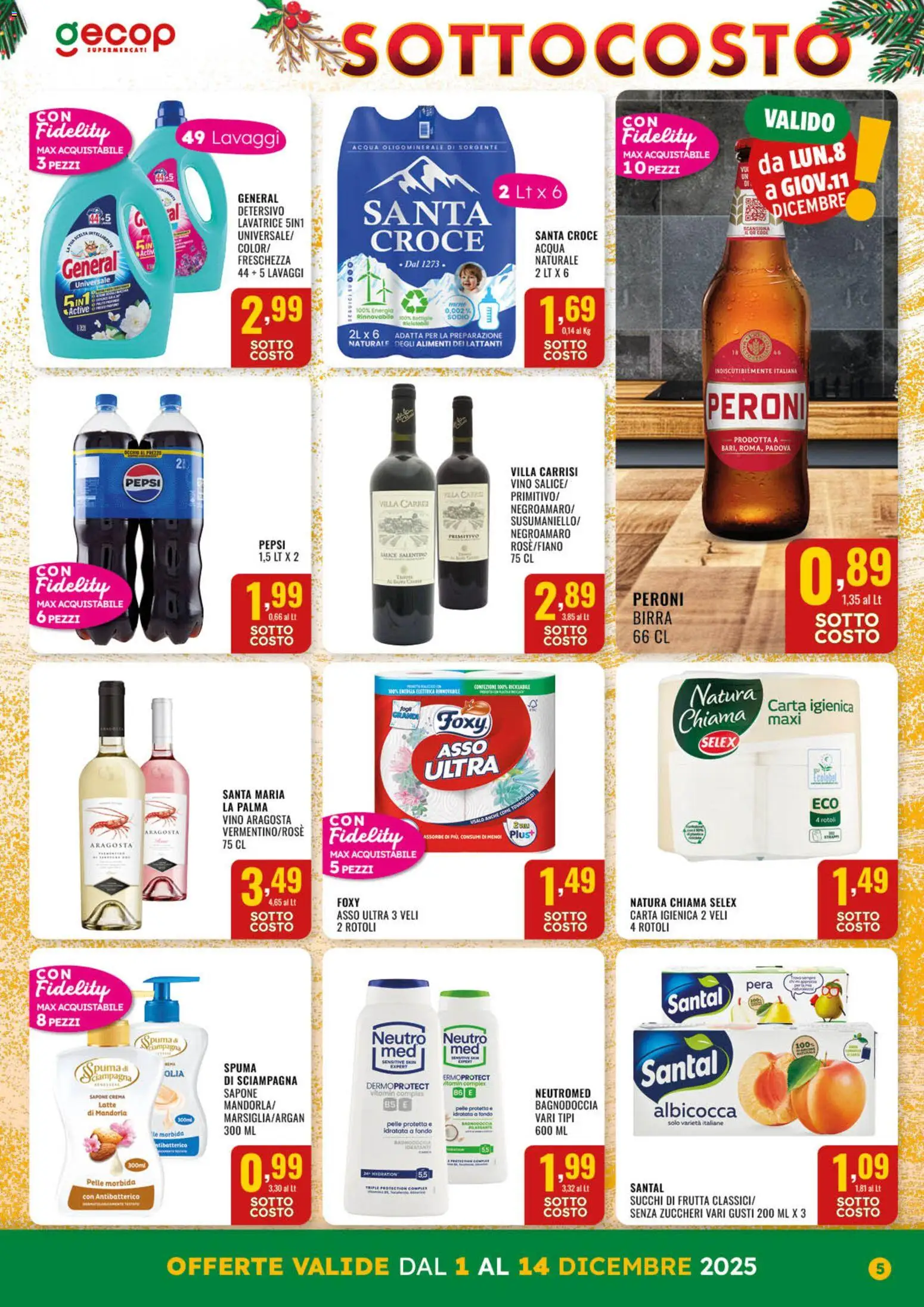 Volantino GECOP	 - pagina 5 - valido dal 01/12/2025