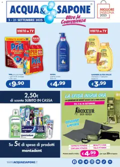 Anteprima Acqua e Sapone Logimer catalogo valida dal 03/09/2025