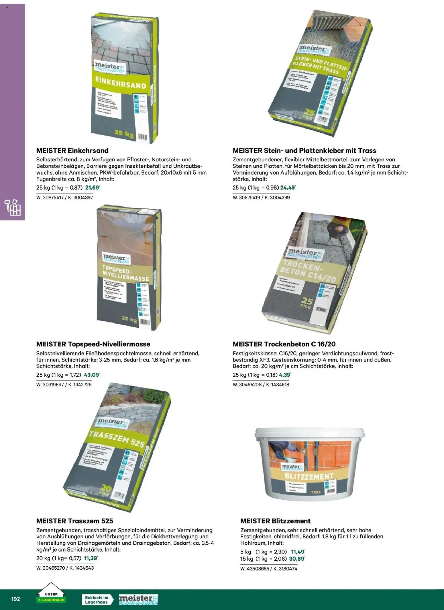 Lagerhaus Garten & Freizeit Katalog 2026 - Wien, Innsbruck - page 192- valid from 01.03.2026