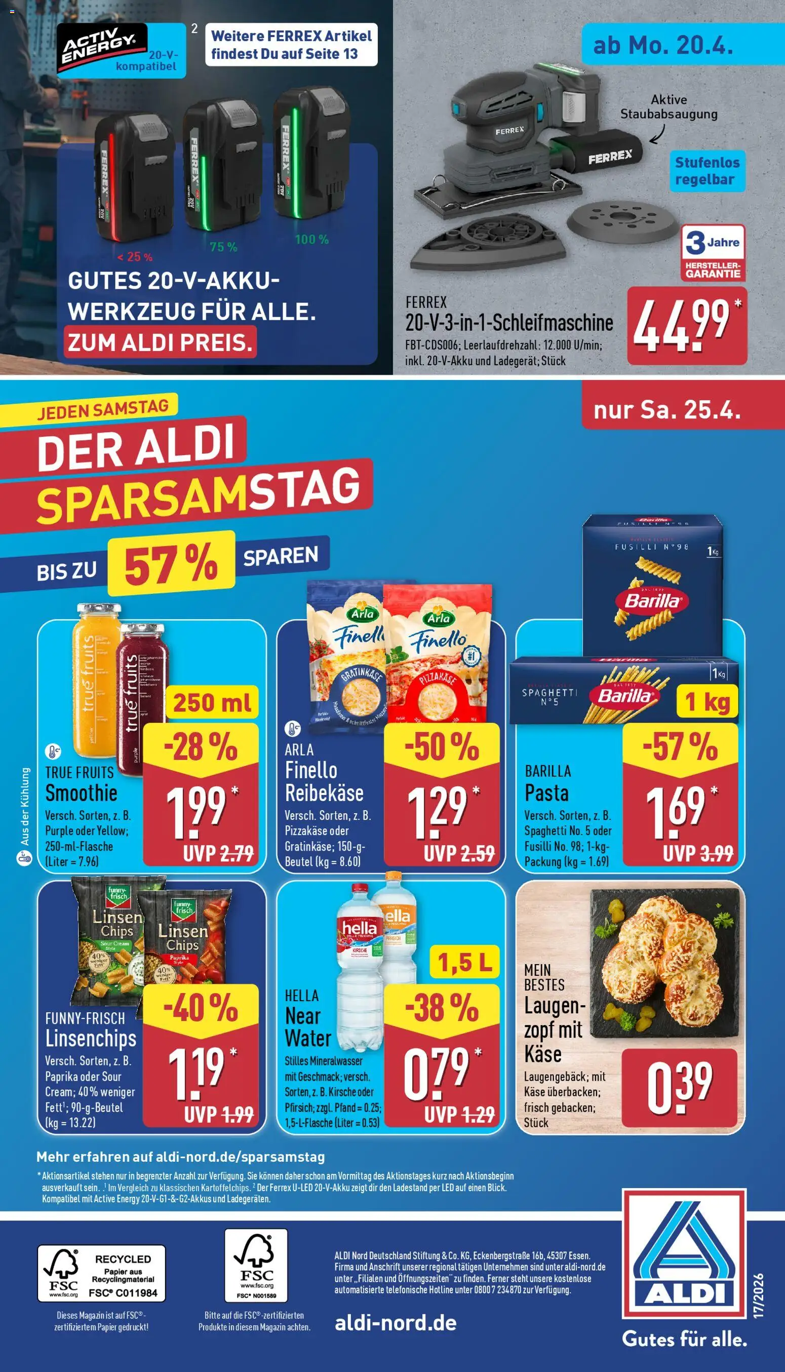 Aldi Prospekt 	 - Seite 32 - gültig ab 20.04.2026