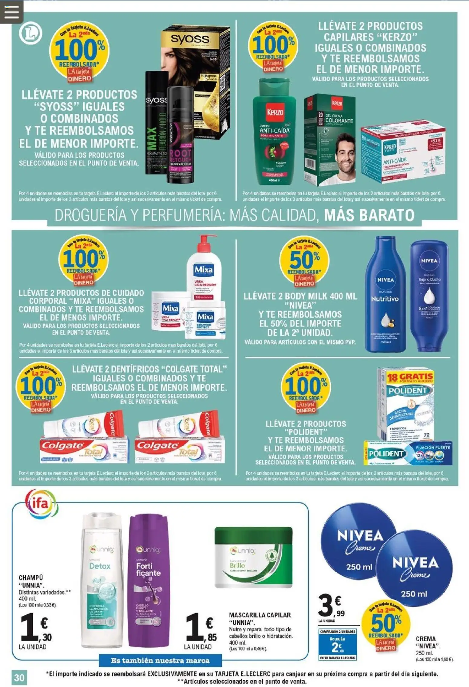 E.Leclerc folleto - Página de 30 - Válido desde 25/02/2026