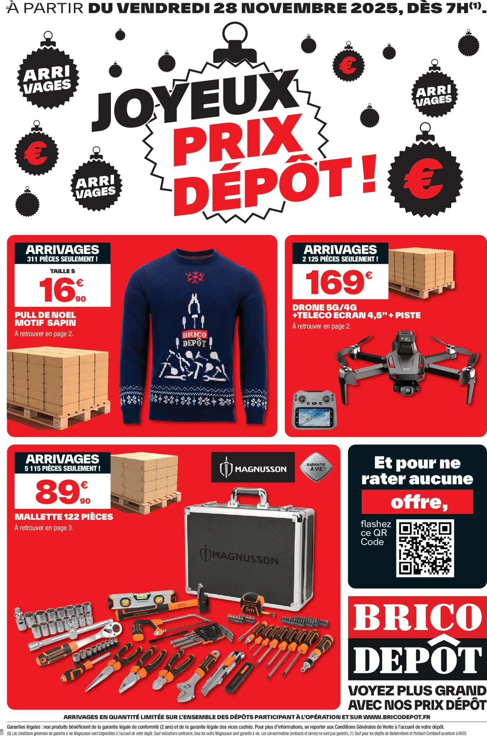 Brico Dépôt catalogue - page 1 - valable à partir du 28/11/2025