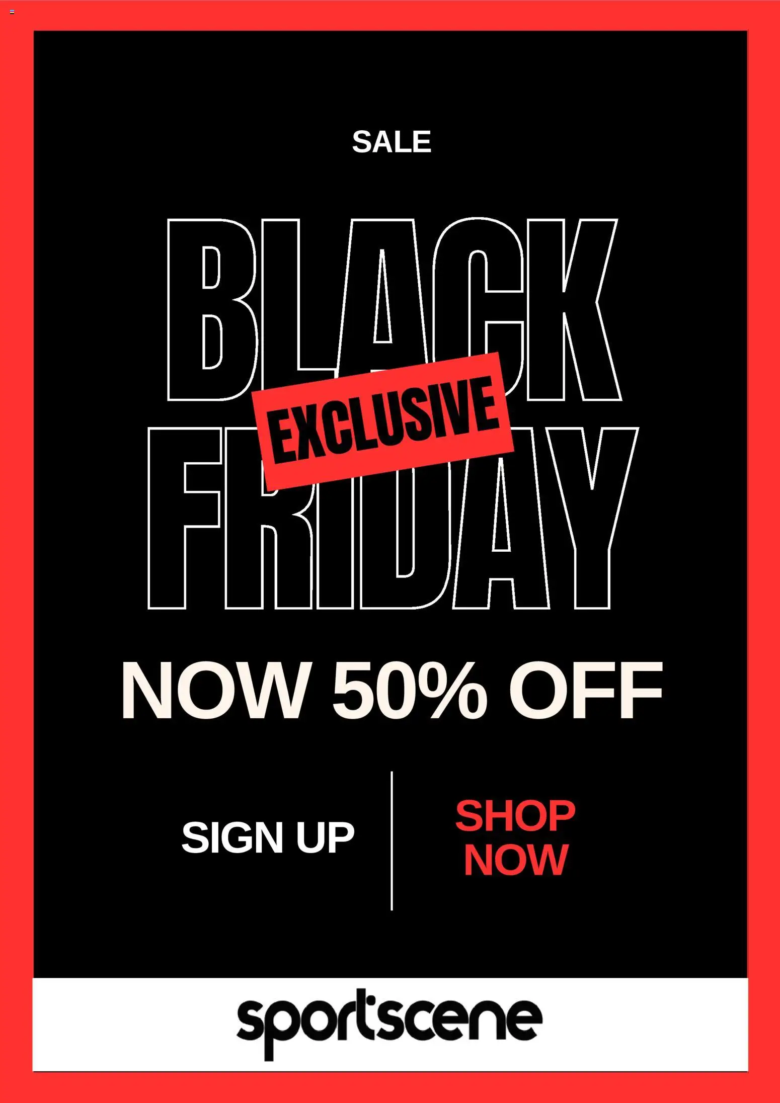Sportscene Black Friday - page 1- valid from 24/11/2025