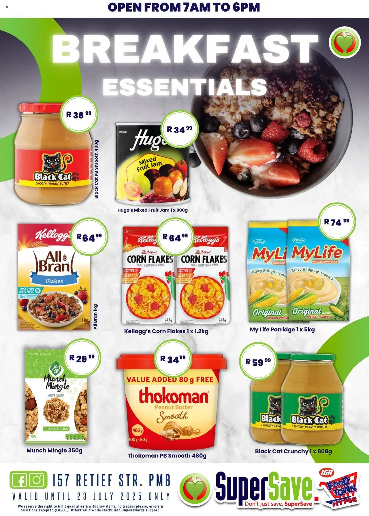 Super Save Specials - page 3- valid from 18/07/2025