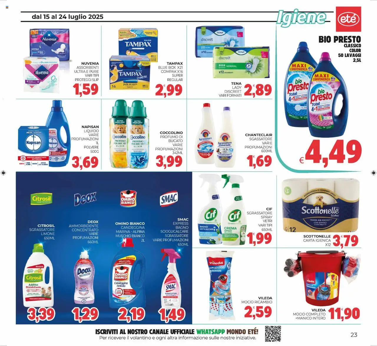 Volantino Eté	 - pagina 23 - valido dal 15/07/2025