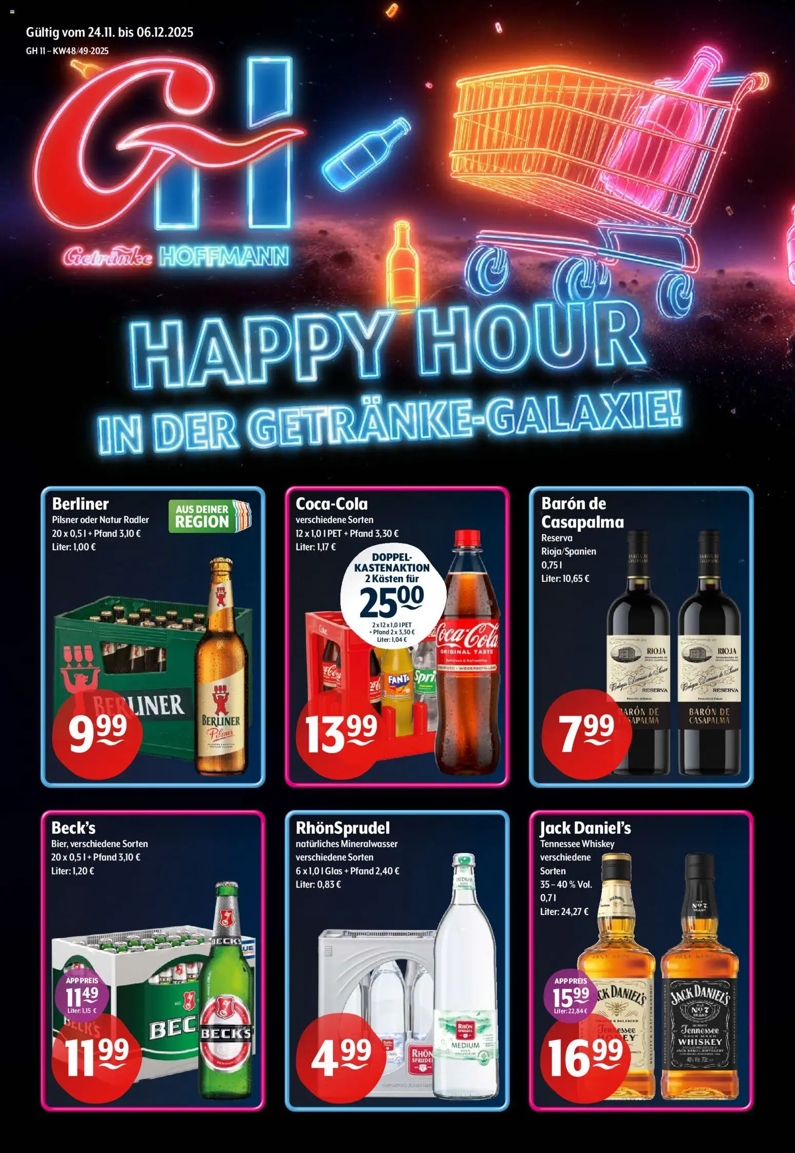 Getränke Hoffmann - Black Friday - Seite 1 - gültig ab 24.11.2025