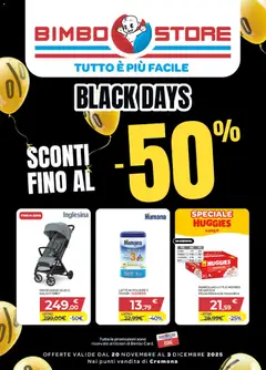 Anteprima Bimbo store - Black Friday valida dal 20/11/2025