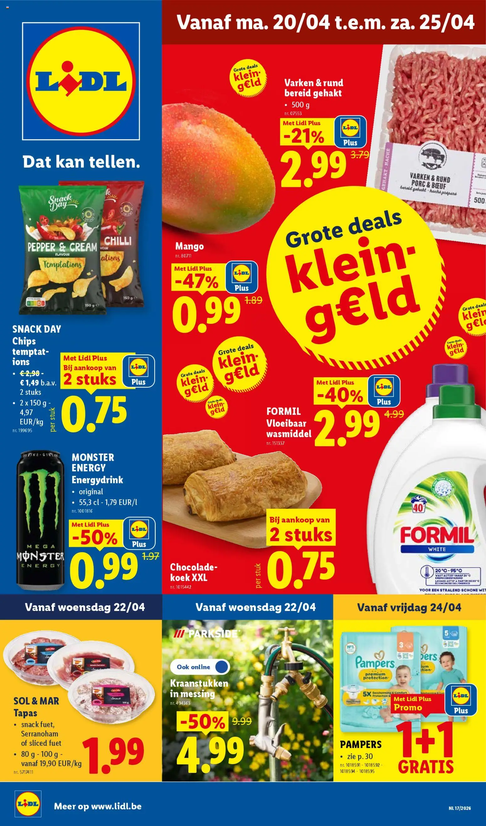 Lidl Folder week 17 - pagina 1- geldig vanaf 20/04/2026