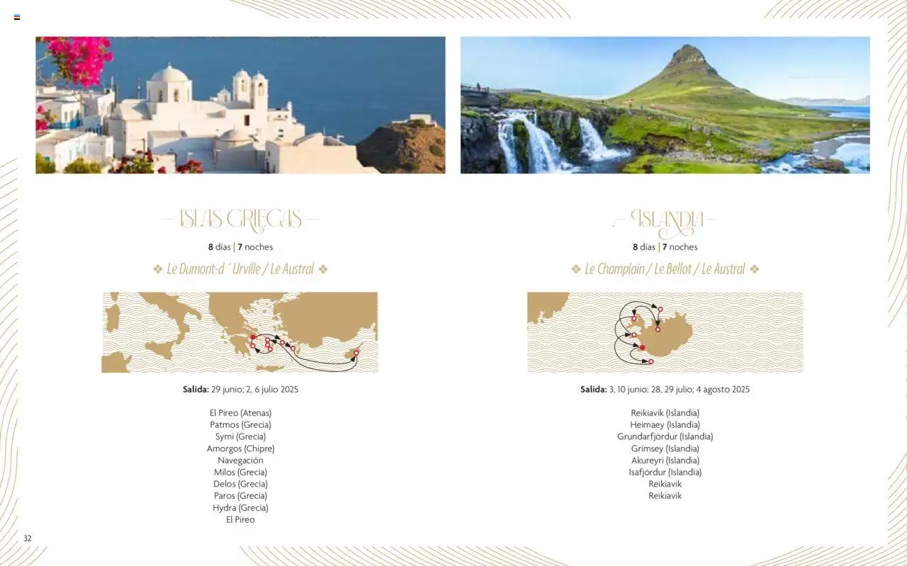 Viajes El Corte Inglés Cruceros de lujo - Página de 33 - Válido desde 01/01/2025