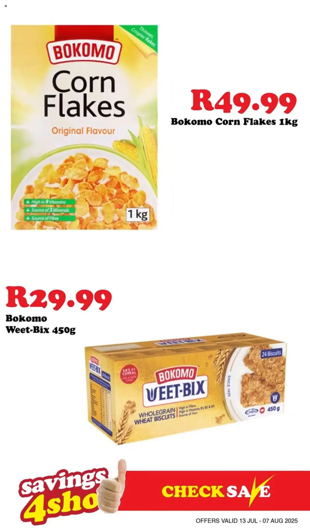 Check Save Specials - page 6- valid from 13/07/2025