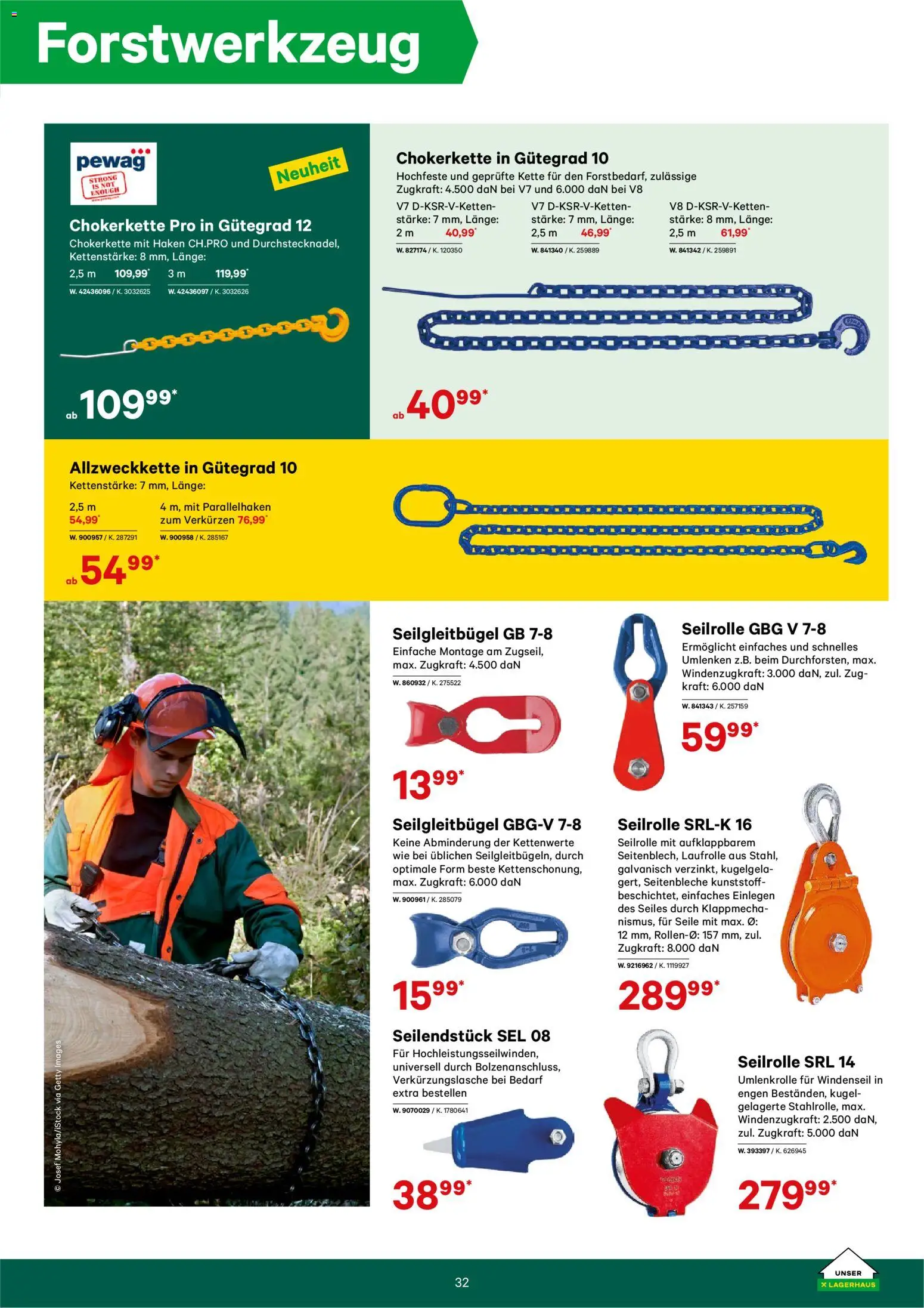 Lagerhaus Forstkatalog - page 32- valid from 01.01.2025