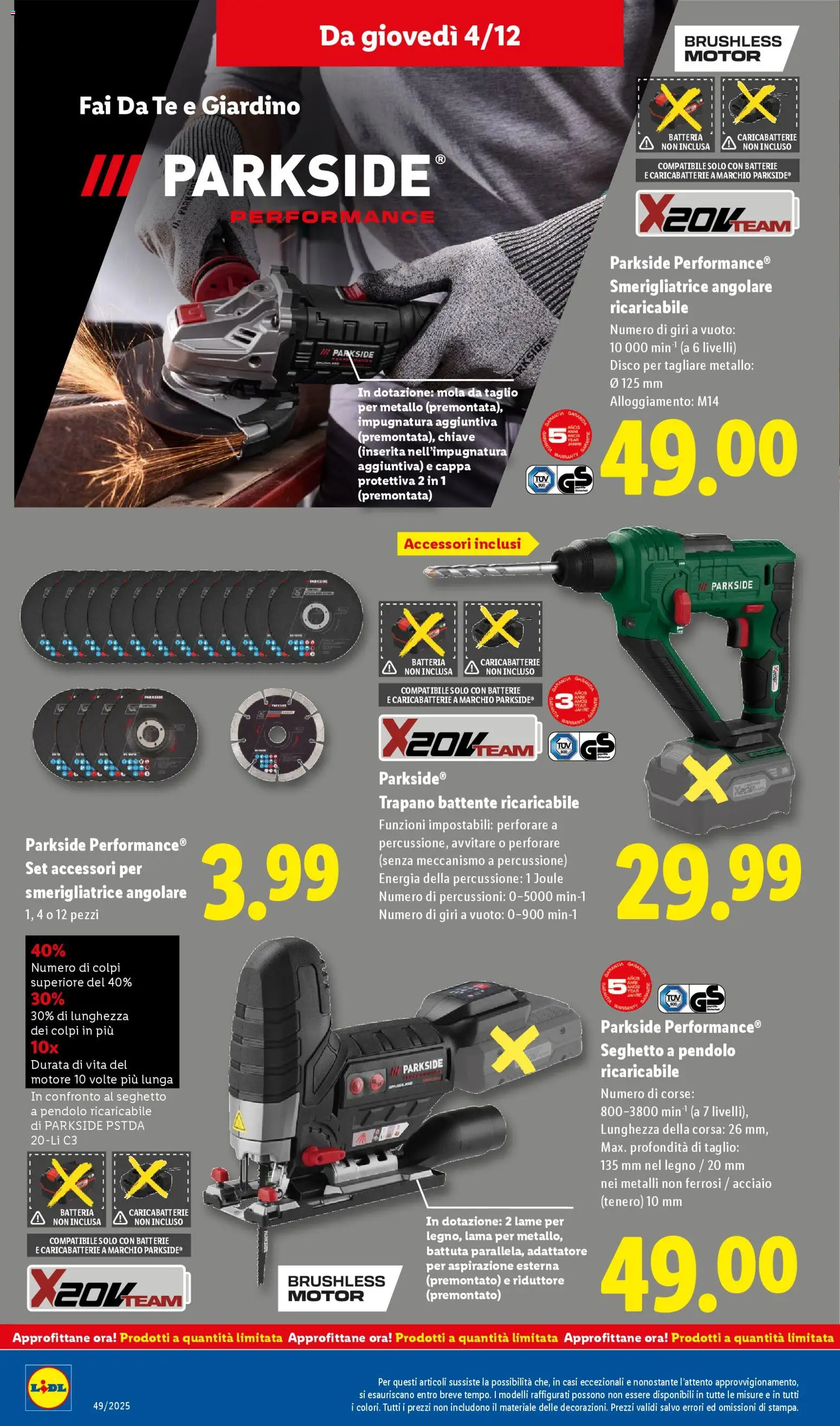 Volantino Lidl	 - pagina 54 - valido dal 01/12/2025