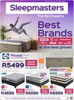 Preview Sleepmasters Specials valid from 19/02/2026