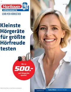 Vorschau Hartlauer Hörgeräte gültig ab 10.07.2025