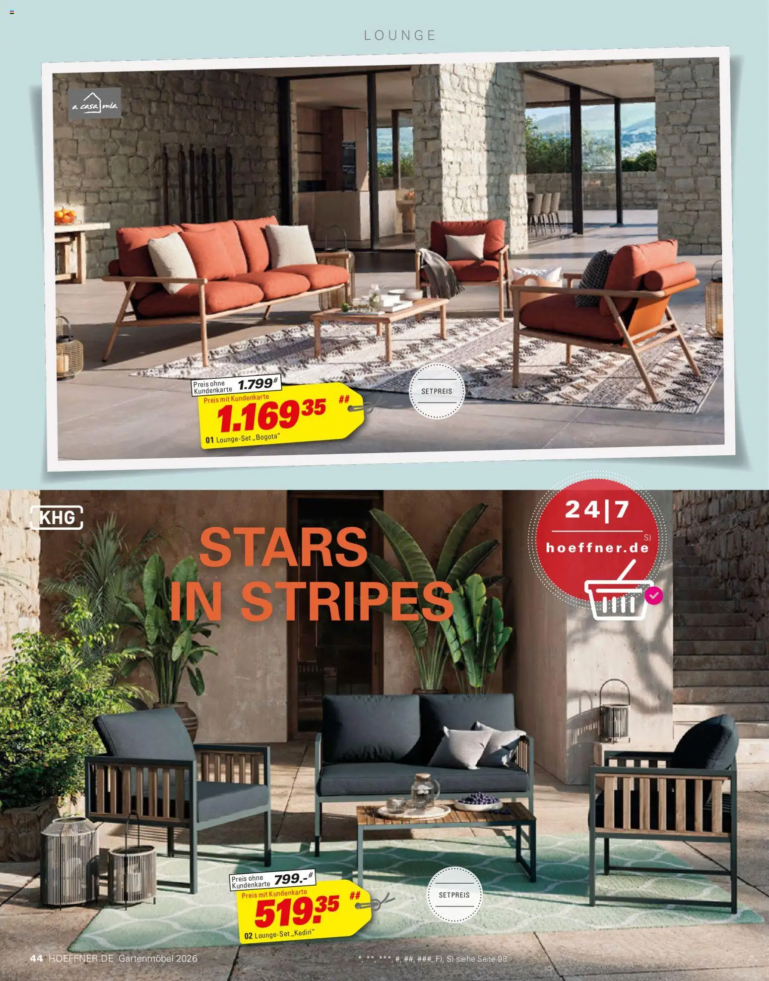 Höffner Prospekt Gartenmöbel - Seite 44 - gültig ab 27.03.2026
