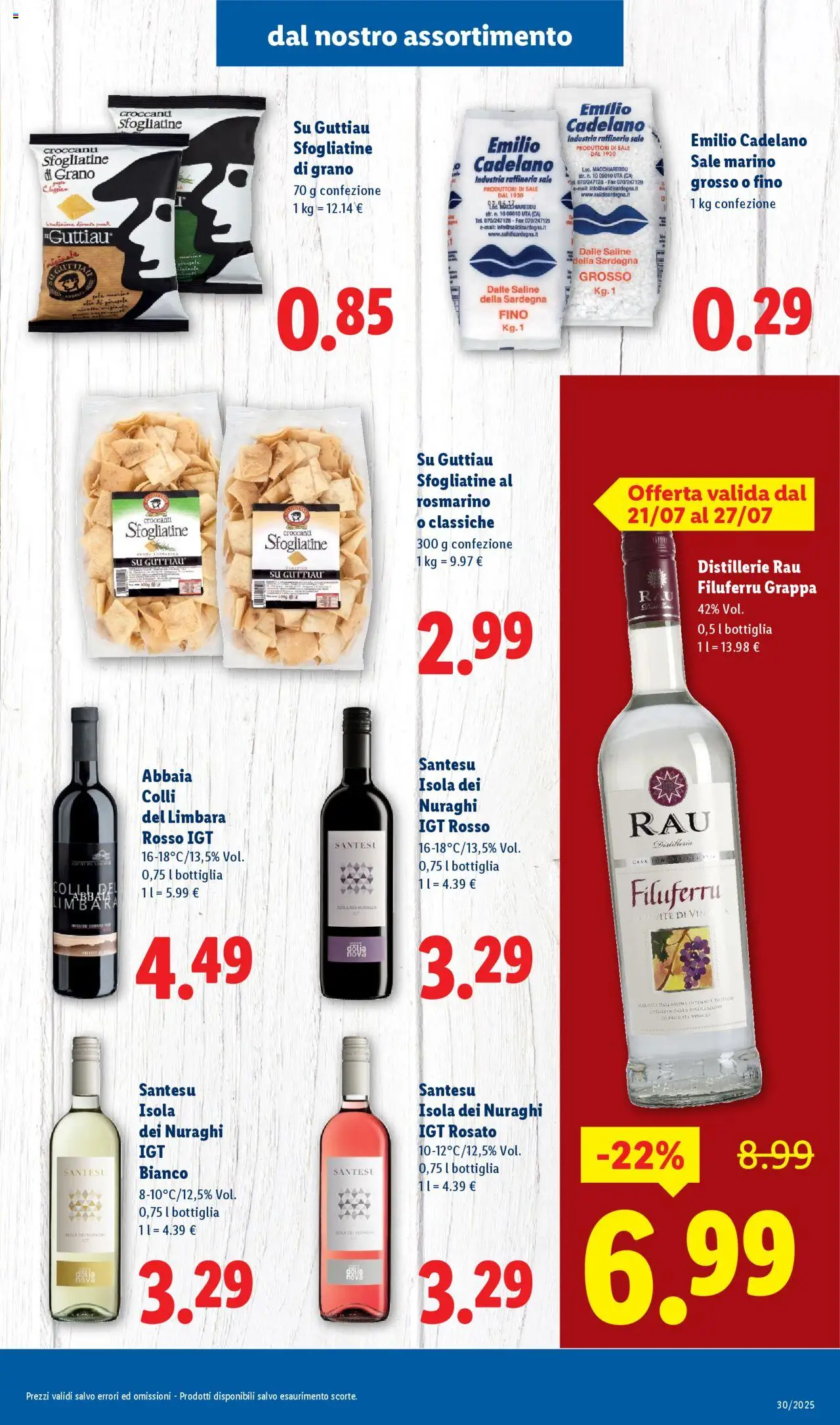 Lidl Sardegna catalogo - pagina 9 - valido dal 21/07/2025