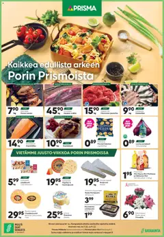 Esikatselu Prisma tarjoukset - Porin Prismoista voimassa alkaen 16/10/2025