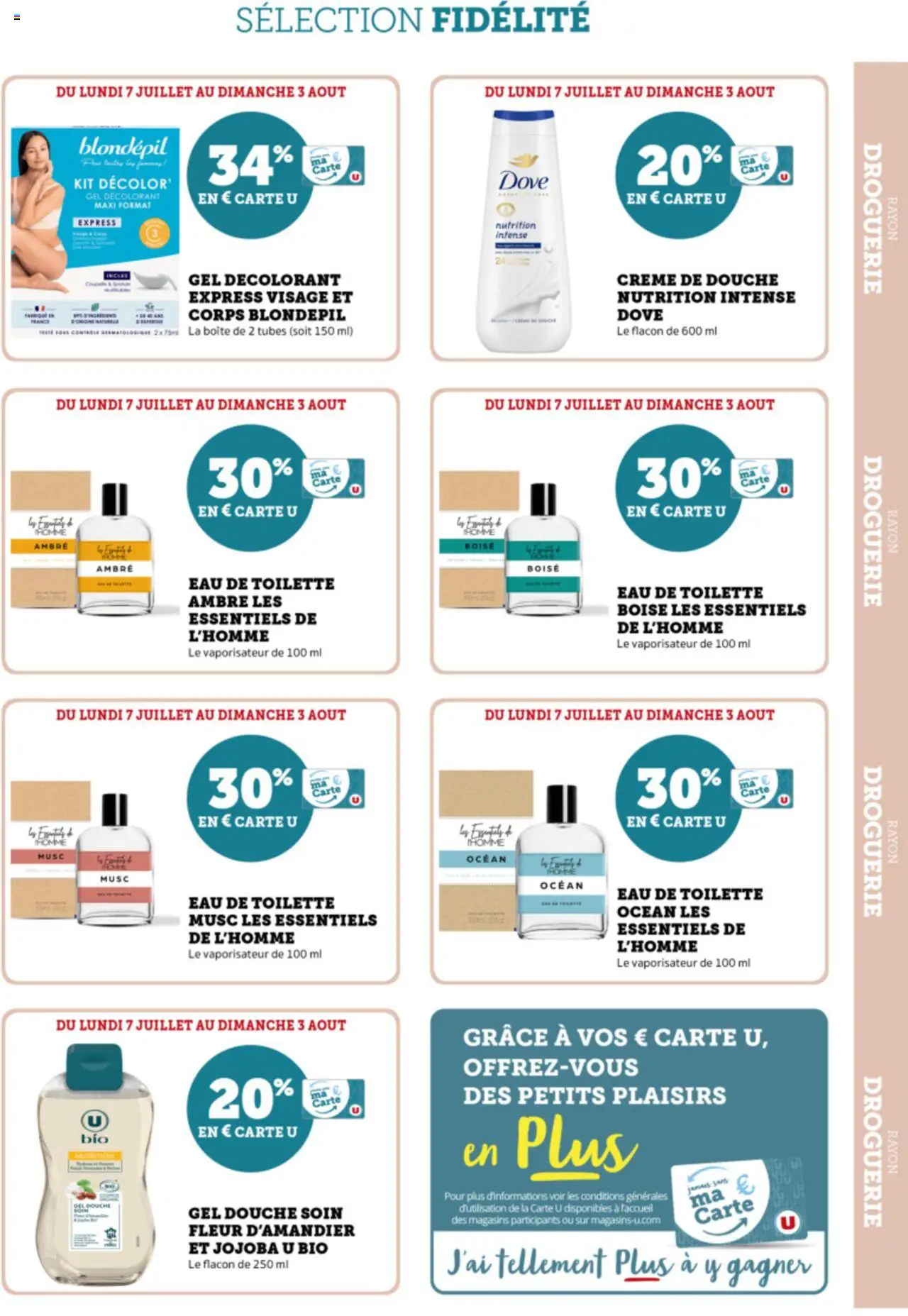 Super U Ma sélection Carte U juillet - page 13 - valable à partir du 07/07/2025