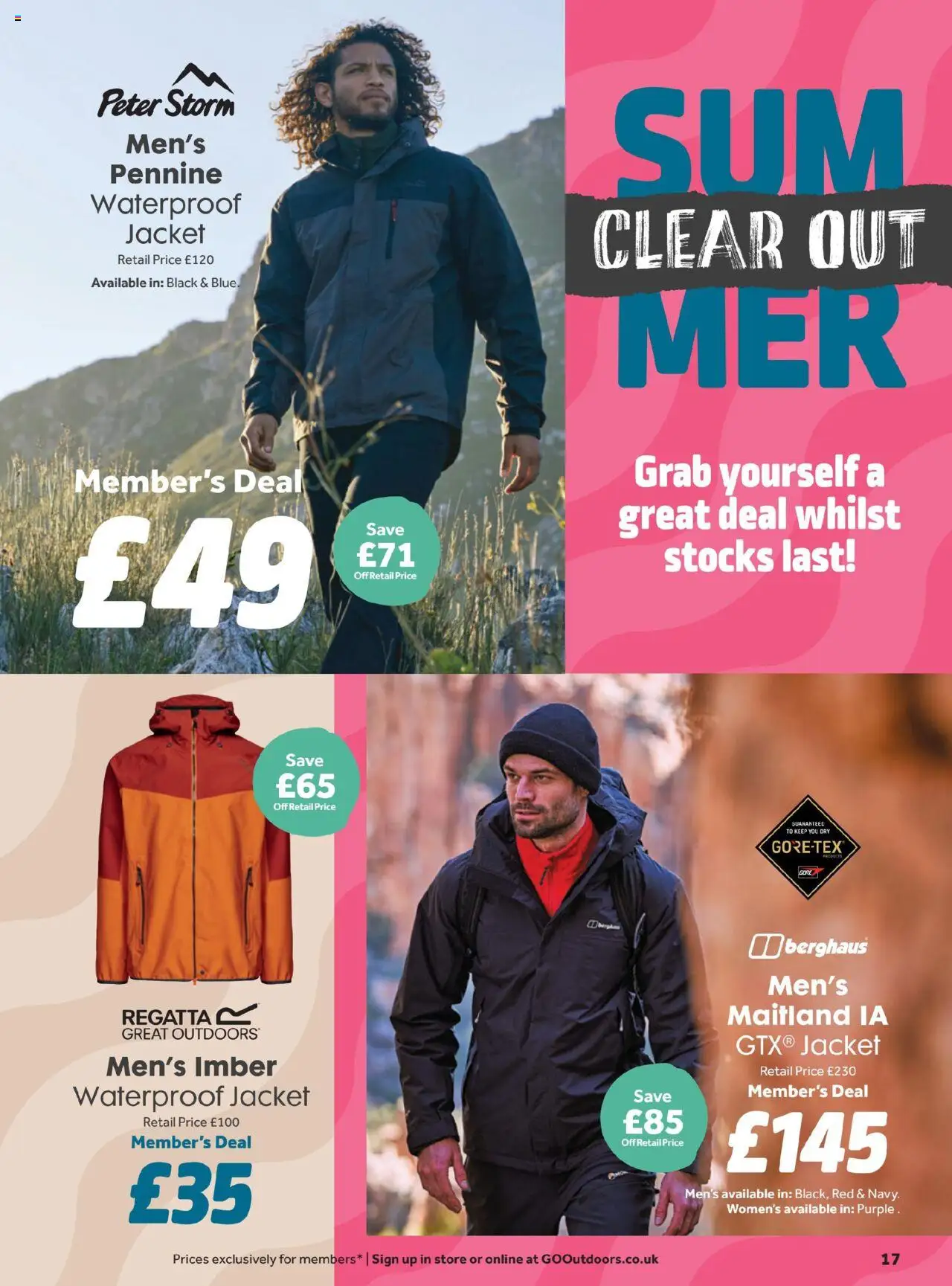 GO Outdoors - Offers - page 17- valid from 24/06/2025