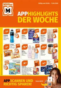 Vorschau Müller Flugblatt gültig ab 06.04.2026