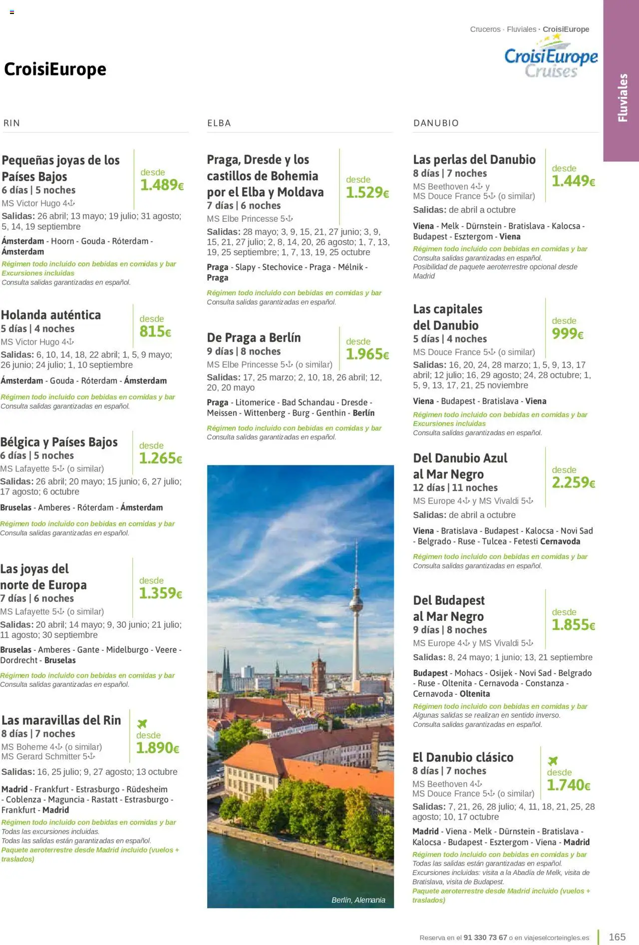 Viajes El Corte Inglés Cruceros marítimos - Página de 165 - Válido desde 01/01/2025