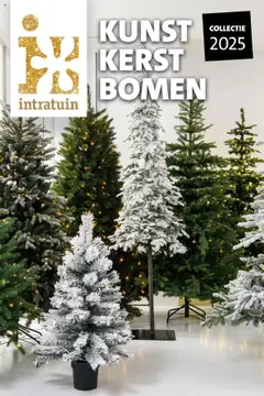 Intratuin - Kunstkerstbomencatalogus 2025 geldig vanaf 09-10-2025