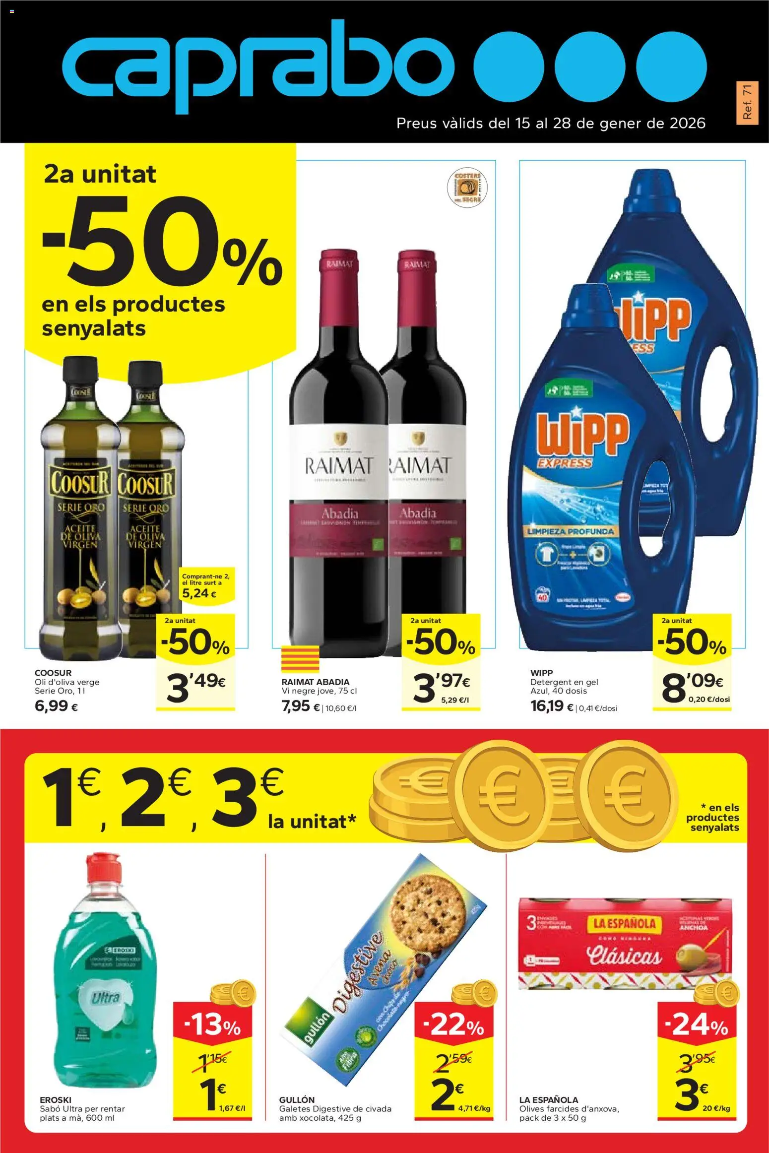 Caprabo folleto - Página de 1 - Válido desde 15/01/2026