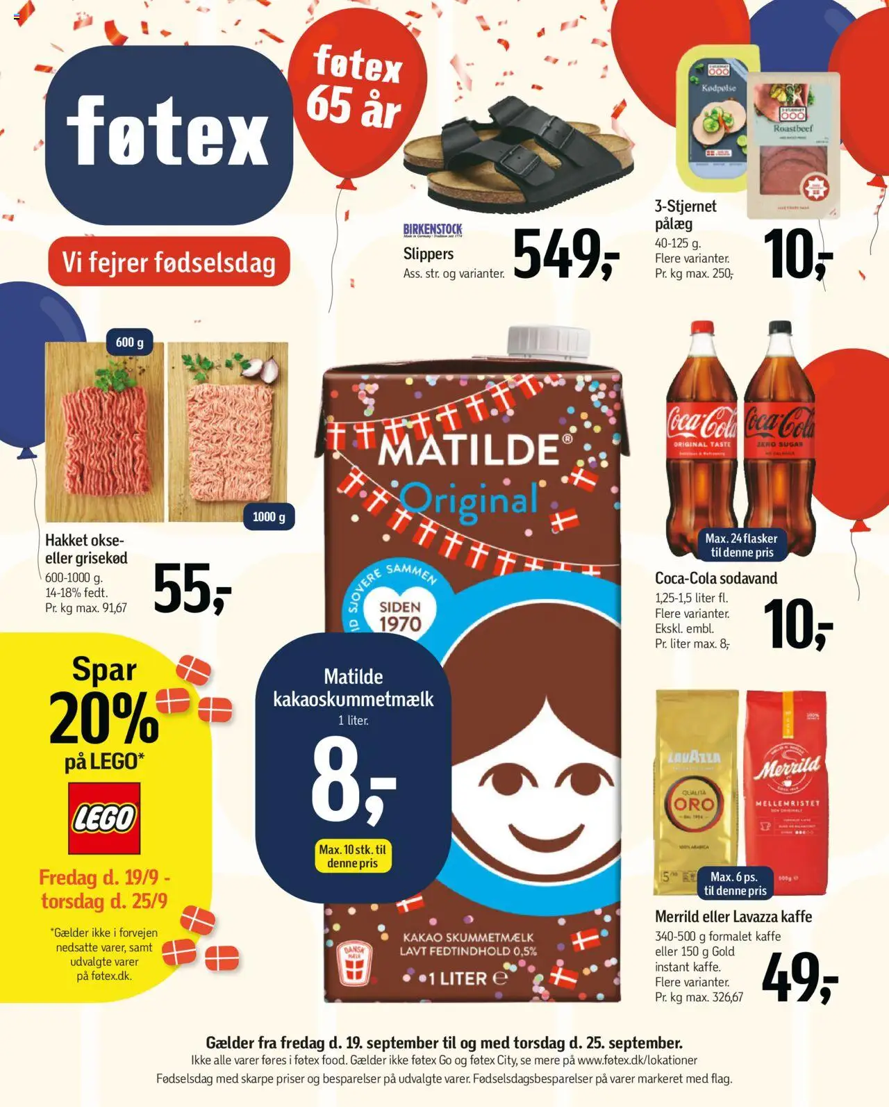 Føtex - Tilbudsavis - side 1- gyldig fra 19/09/2025