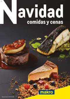 Vista previa del folleto Makro - Comidas y Cenas de Navidad Prat válido desde 03/10/2025