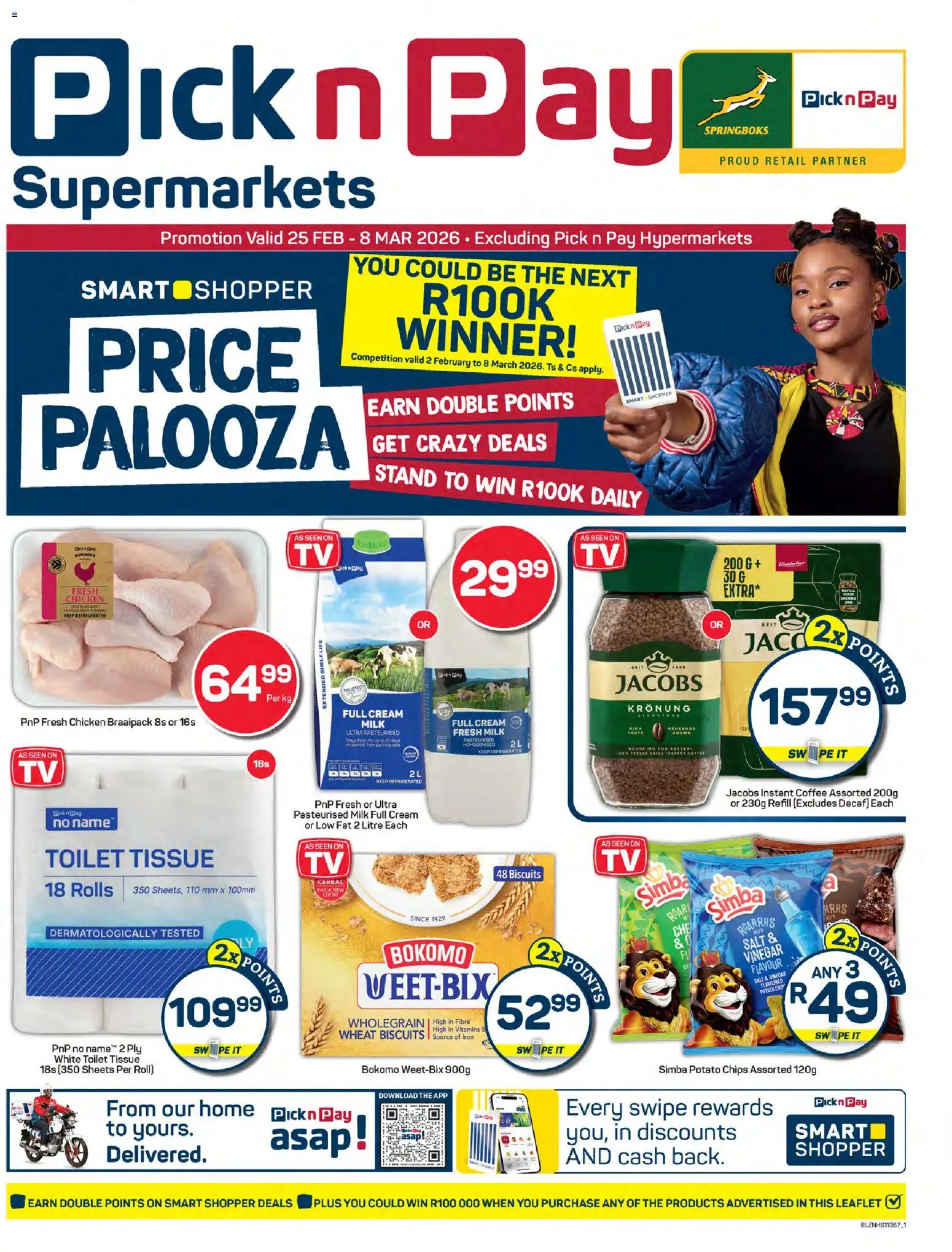 Pick n Pay Specials - page 1- valid from 25/02/2026