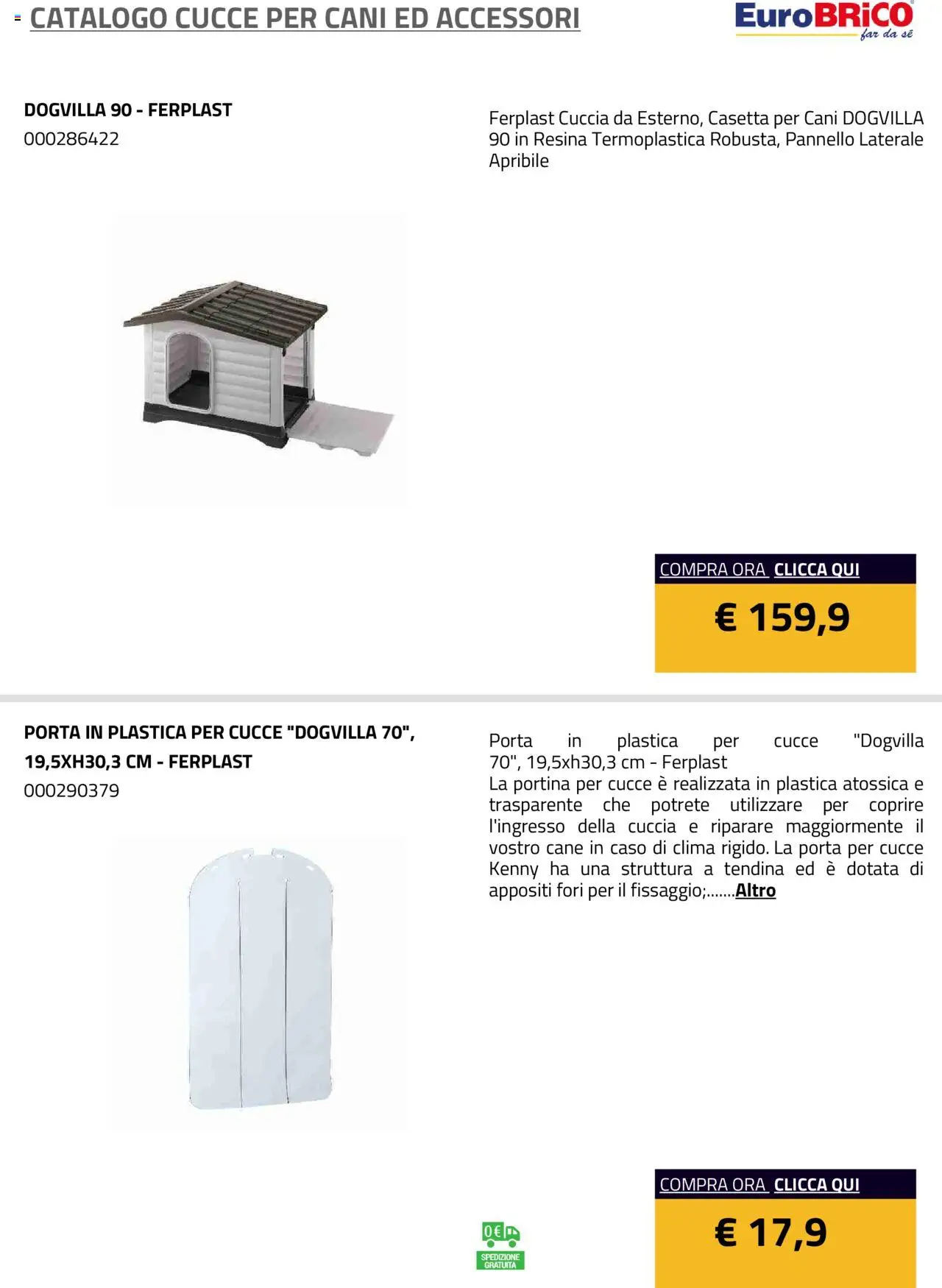 Eurobrico Cucce catalogo - pagina 18 - valido dal 15/07/2025