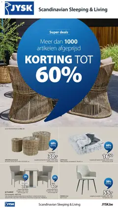 JYSK folder geldig vanaf 02/04/2026