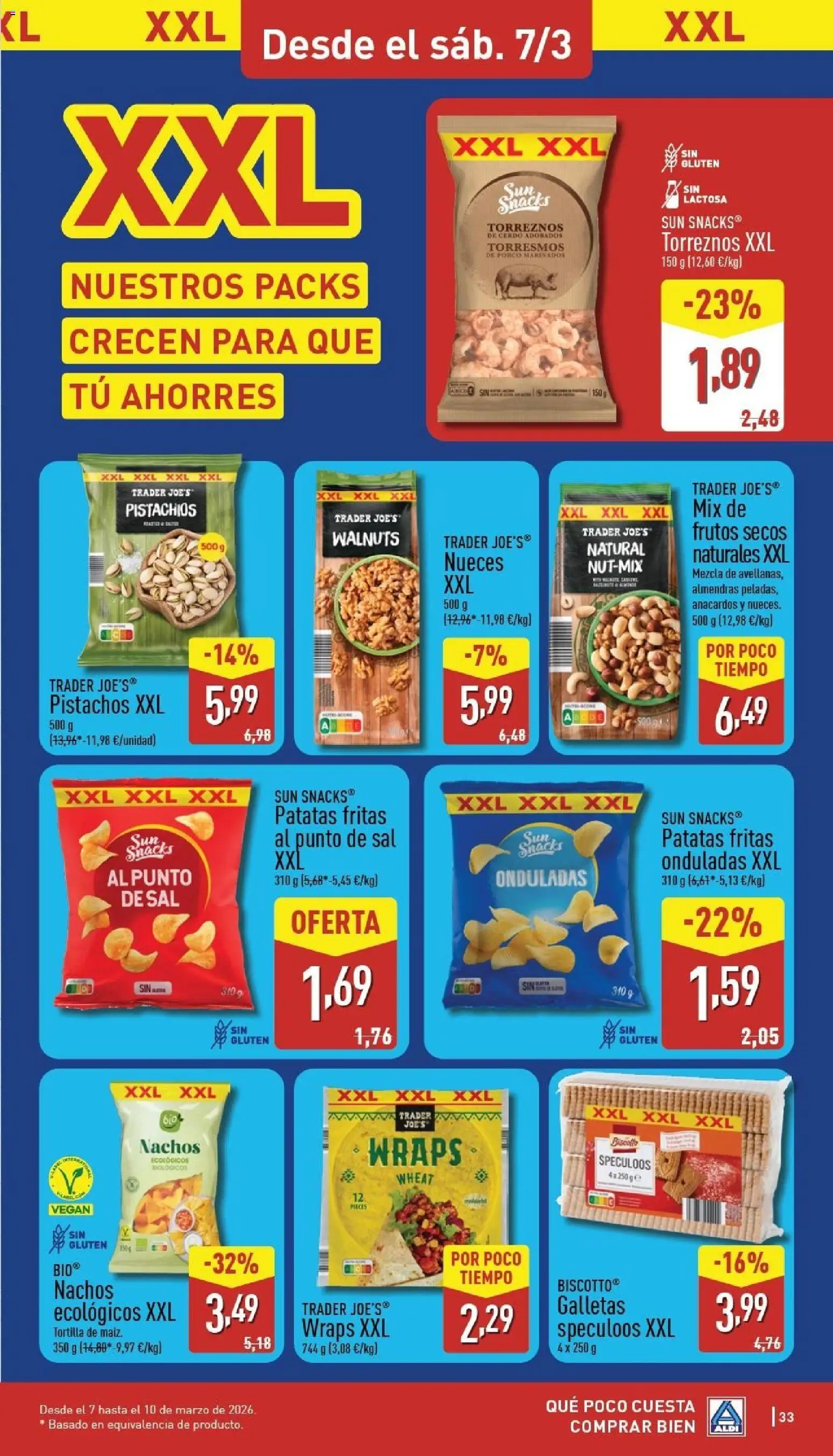 Aldi folleto Canarias - Página de 33 - Válido desde 02/03/2026