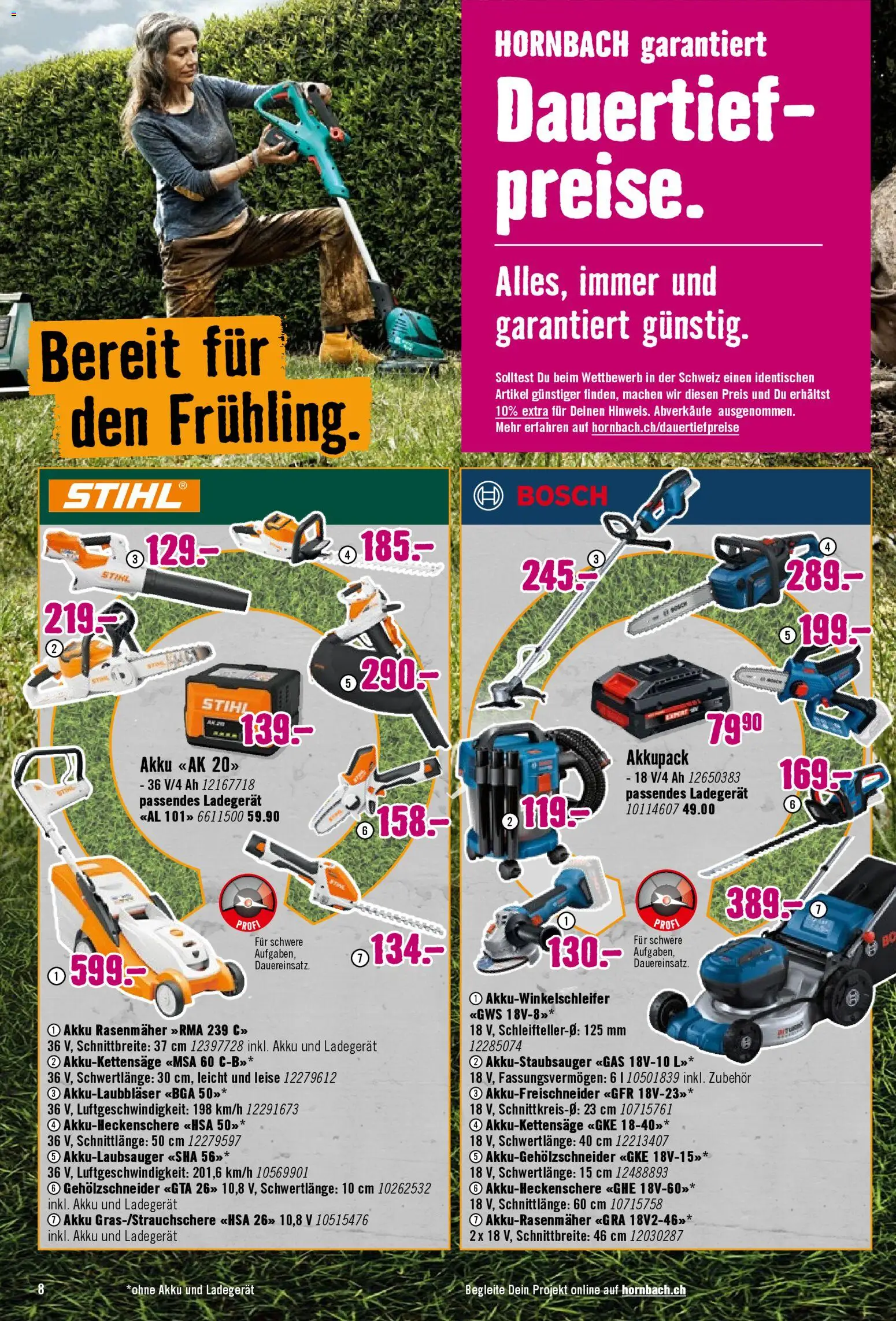Hornbach aktionen - page 8- valid from 27.03.2026
