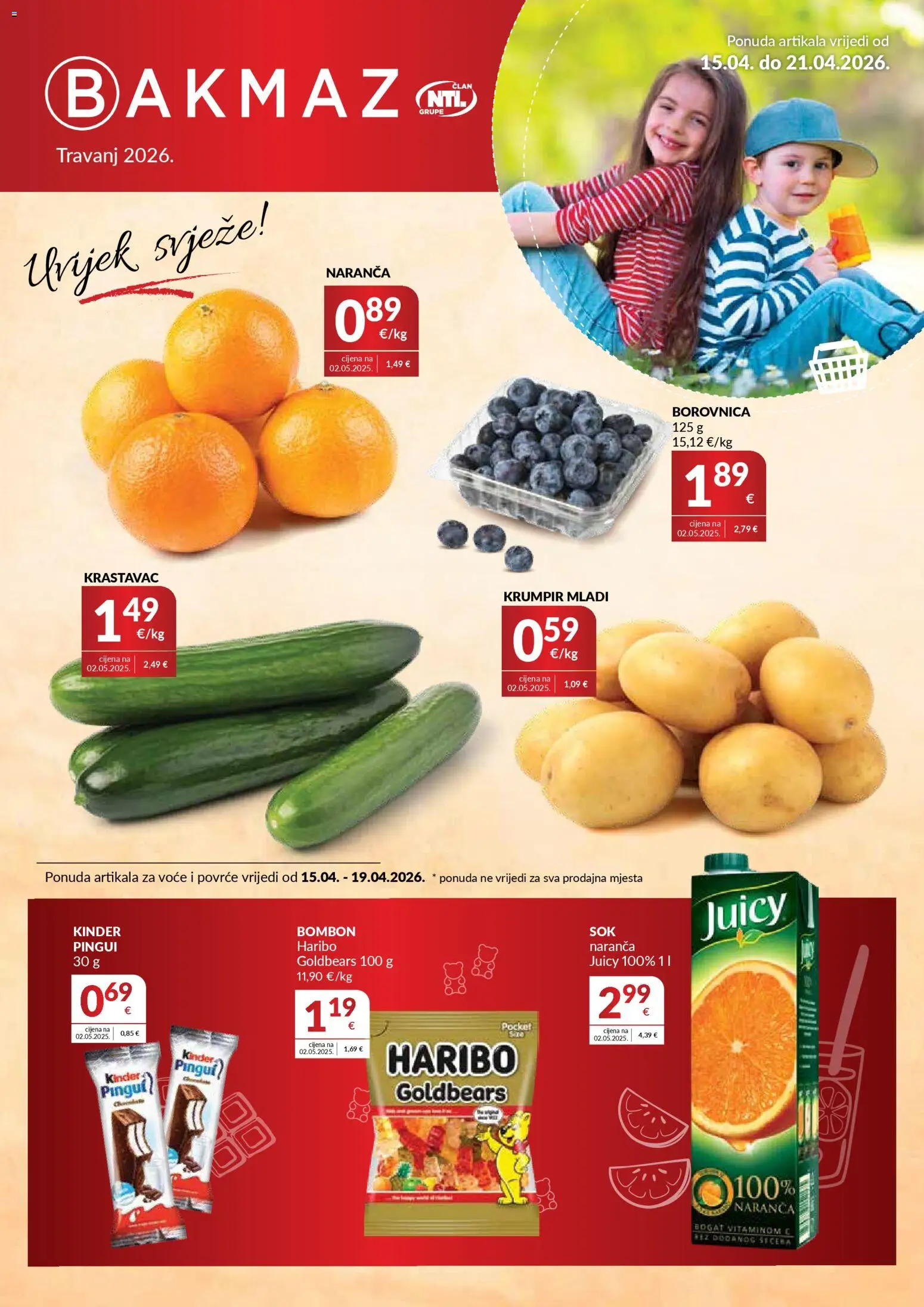 Bakmaz Katalog - stranica 1- važeći od 15.04.2026