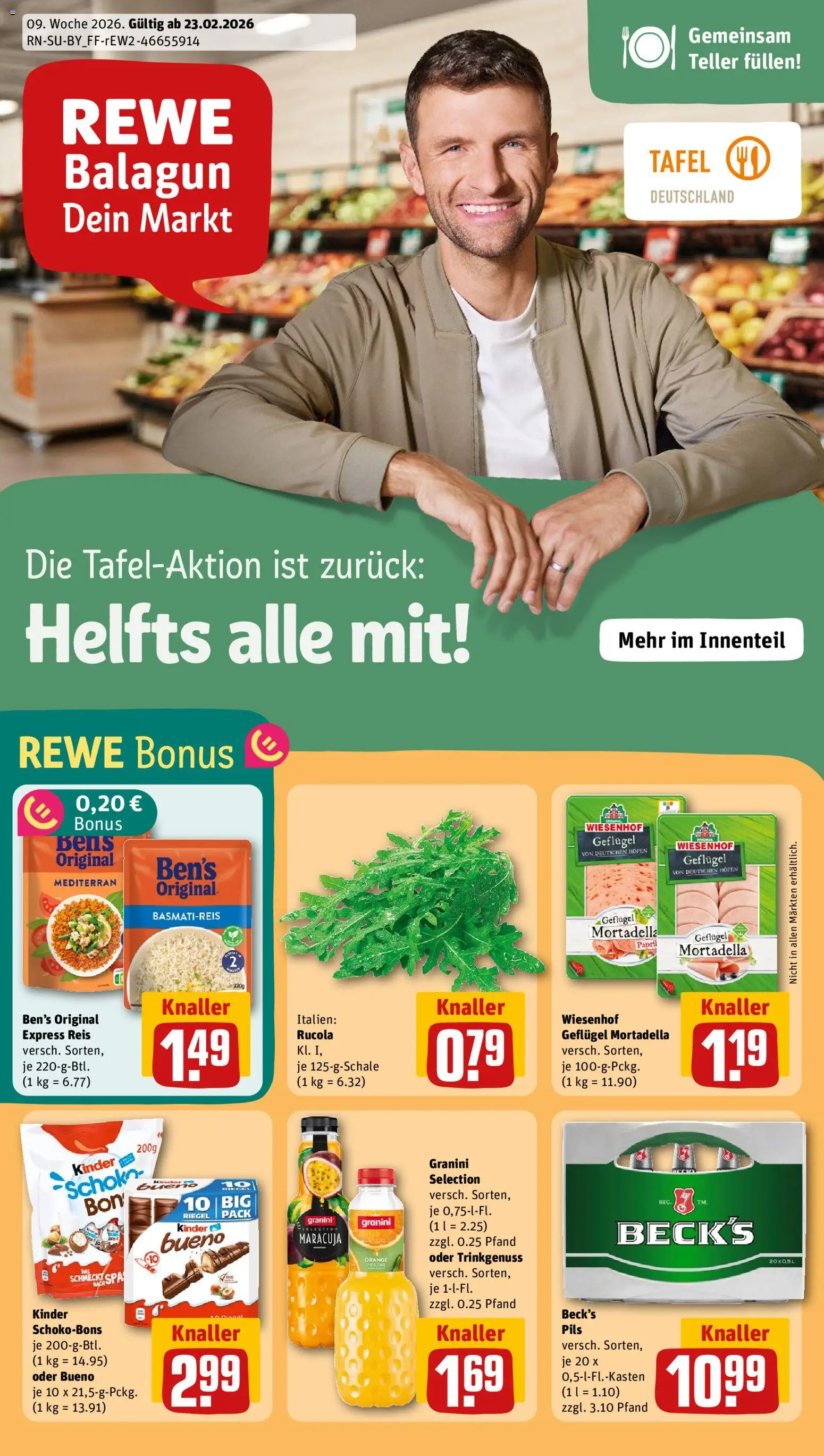 Rewe DE - DE Folder - pagina 1- geldig vanaf 23-02-2026