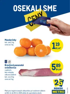 Metro leták platný od 06.11.2025