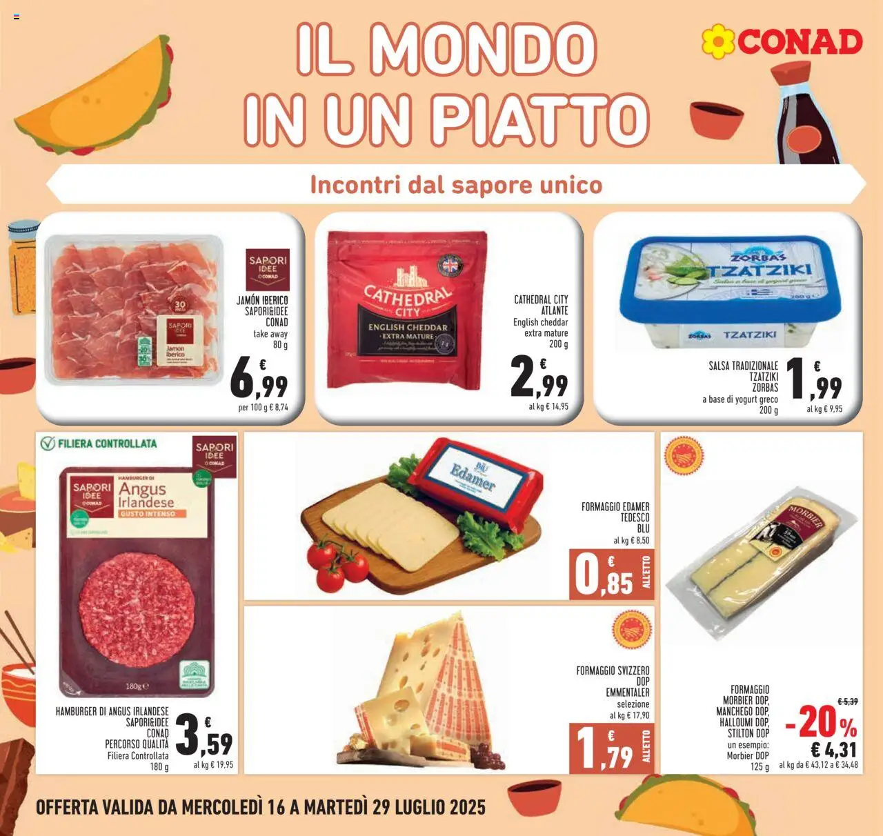 Volantino Conad	 - pagina 16 - valido dal 16/07/2025