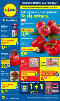 Podgląd Lidl gazetka ważny od 27.04.2026